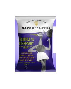 Savoursmiths - Truffle & Rosemary Flavour Potato Crisps - 12 x 150g
