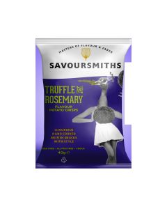Savoursmiths - Truffle & Rosemary Flavour Potato Crisps - 24 x 40g