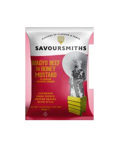 Savoursmiths - Wagyu Beef & Honey Mustard Flavour Potato Crisps - 24 x 40g