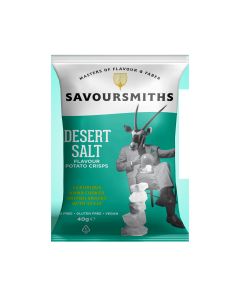Savoursmiths - Desert Salt Flavour Potato Crisps - 24 x 40g