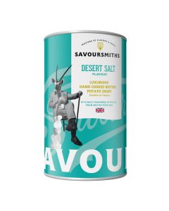 Savoursmiths Ltd - Desert Salt Flavour Potato Crisps - 12 x 100g