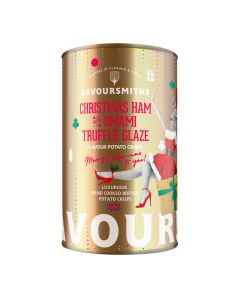 Savoursmiths Ltd - Christmas Ham with Umami Truffle Glaze Flavour Potato Crisps - 12 x 100g