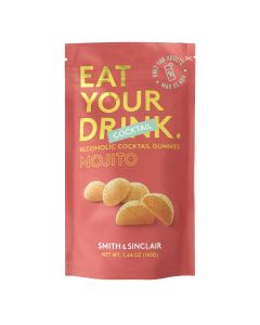 Smith & Sinclair - Alcoholic Cocktail Gummies Mojito Pouch - 16 x 160g