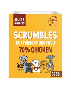 Scrumbles - Wet Dog Food Chicken - 7 x 395g