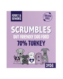 Scrumbles  - Wet Dog Food Turkey - 7 x 395g