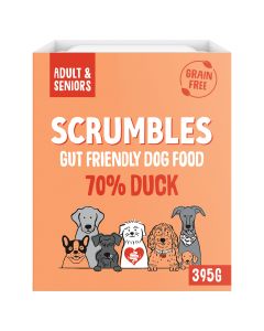 Scrumbles  - Wet Dog Food Duck  - 7 x 395g