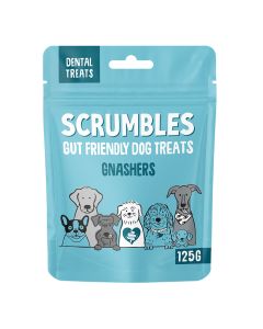 Scrumbles - Gnashers for Dogs Daily Dental Bones - 8 x 125g