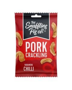 Snaffling Pig - Hot to Trot Habanero Pork Crackling - 12 x 40g