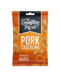 Snaffling Pig - Marvellous Maple Pork Crackling - 12 x 40g