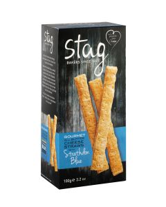 Stag Bakeries - Cheese Straws with Strathdon Blue Cheese - 6 x 100g