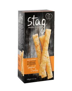 Stag Bakeries - Cheese Straws with Smoked Dunlop Cheese - 6 x 100g