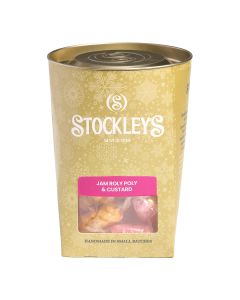 Stockley's - Jam Roly Poly & Custard Christmas Carton - 6 x 250g