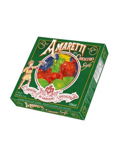 Chiostro di Saronno - Green Window Box of Soft Amaretti - 12 x 145g