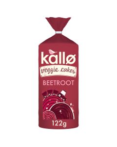 Kallo - Beetroot & Balsamic Veggie Cakes - 6 x 122g
