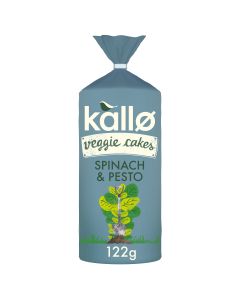 Kallo - Spinach & Pesto Veggie Cakes - 6 x 122g