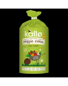 Kallo - Thai Curry Veggie Cakes - 6 x 122g