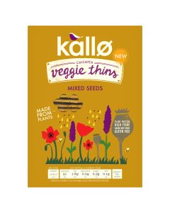 Kallo - Mixed Seeds Veggie Thins - 12 x 100g