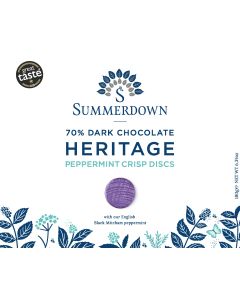 Summerdown - Heritage Peppermint Crisp Discs - 8 x 180g
