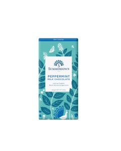Summerdown - Peppermint Milk Chocolate Bar  - 12 x 100g