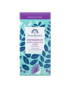 Summerdown - Peppermint Dark Chocolate Crisp Bar - 10 x 80g