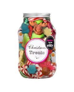 Sweets in the City - Christmas Treats Gift Jar - 10 x 425g