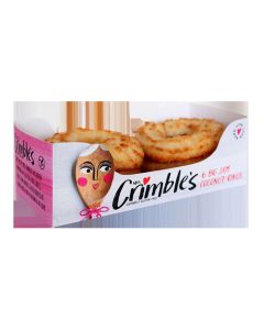 Mrs Crimbles - Large Jam Filled Coconut Rings - 12 x 240g