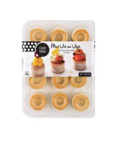 Confiletas - Mini Vol Au Vont Cases (12 Pieces) - 10 x 62g