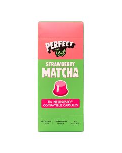PerfectTed - 10 Strawberry Matcha Pods - 6 x 50g
