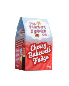 The Finest Fudge Co. - Cherry Bakewell Fudge - 8 x 150g