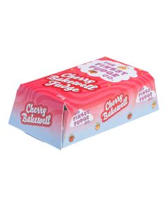 The Finest Fudge Co. - Cherry Bakewell Fudge Slab - 12 x 250g