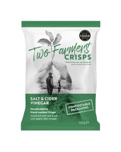 Two Farmers - Salt & Cider Vinegar Crisps - 12 x 150g