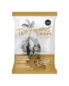 Two Farmers - Hereford Hop Cheese & Onion Crisps - 24 x 40g