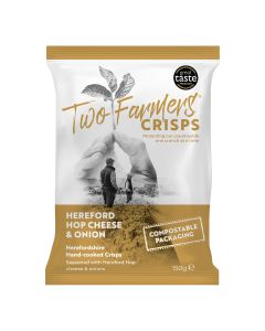 Two Farmers - Hereford Hop Cheese & Onion Crisps - 12 x 150g