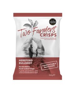 Two Farmers - Hereford Bullshot Crisps - 12 x 150g