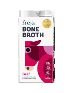Freja - Beef Bone Broth - 6 x 500ml