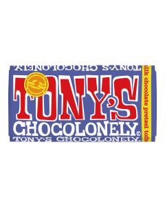 Tony's Chocolonely - Fairtrade Milk Chocolate, Pretzel & Toffee - 15 x 180g
