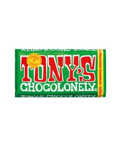 Tony's Chocolonely - Milk Chocolate Hazelnut - 15 x 180g