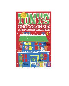 Tony's Chocolonely - Fairtrade Christmas Chocolonely Countdown Calendar - 12 x 225g
