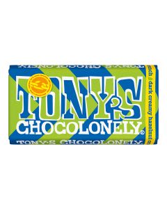 Tony's Chocolonely - Fairtrade Dark Creamy Hazelnut Crunch - 15 x 180g