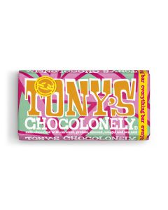 Tony's Chocolonely - Milk Chocolate Caramel, Almond, Pretzel & Sea Salt (Everything Bar) - 15 x 180g