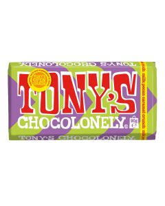 Tony's Chocolonely - Fairtrade Milk Chocolate Pecan Caramel Crunch - 21 x 90g