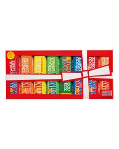 Tony's Chocolonely - Fairtrade Extended Rainbow Tasting Pack - 18 x 385g