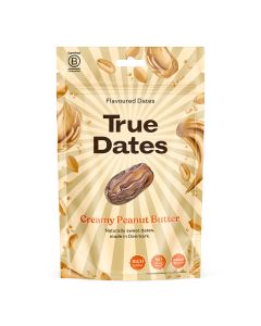 True Dates - Creamy Peanut Butter Flavoured Dates - 12 x 100g