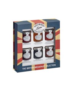 Tiptree - The British Breakfast Selection with 6 x 42g Flavoured Jams - 6 x 248g