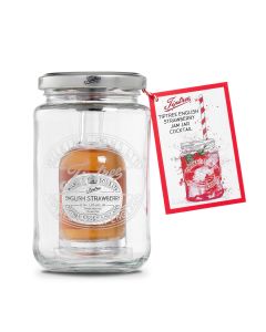 Tiptree - English Strawberry Gin Jam Jar Cocktail 28% ABV - 6 x 50ml