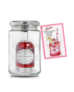 Tiptree - English Raspberry Gin Jam Jar Cocktail 28% ABV - 6 x 50ml