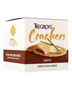 Tregroes Waffles - Rustic Crackers - 6 x 160g