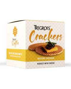 Tregroes Waffles - Cheese Crackers - 6 x 160g