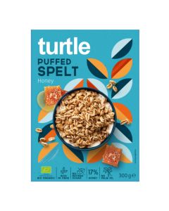 Turtle - Organic Puffed Spelt & Honey - 9 x 300g