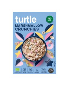 Turtle - Organic Marshmallow Crunchies - 8 x 300g